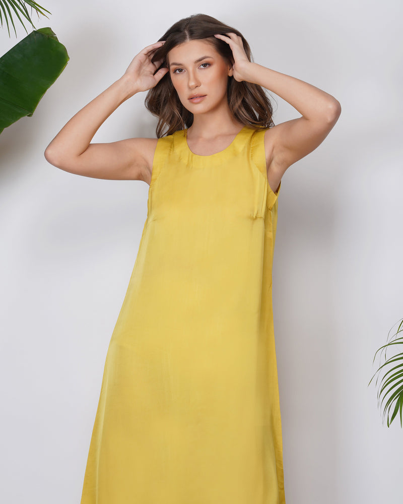 VEGAN SILK SLIP DRESS | Rescue