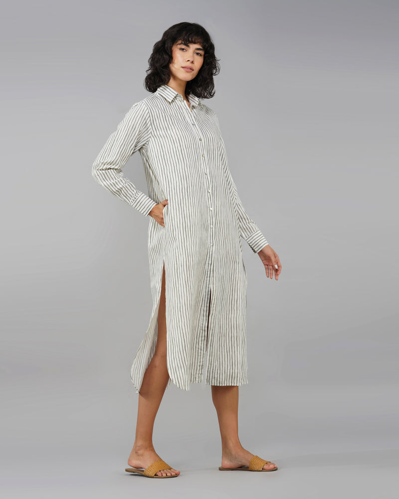 Drama shirt dress