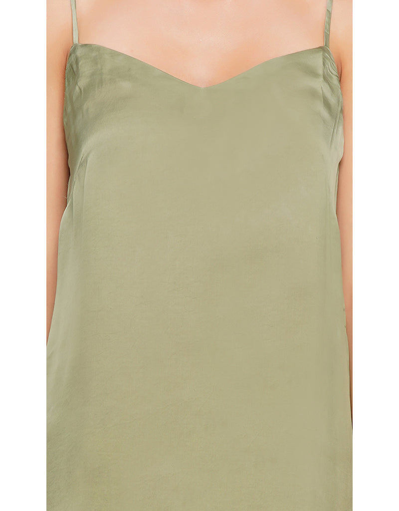 Cutch Brown Naturally Dyed Slip Dress